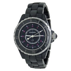 Chanel J12 Black - 18 For Sale on 1stDibs  chanel black watch price, chanel  watch j12 black, chanel j12 black price