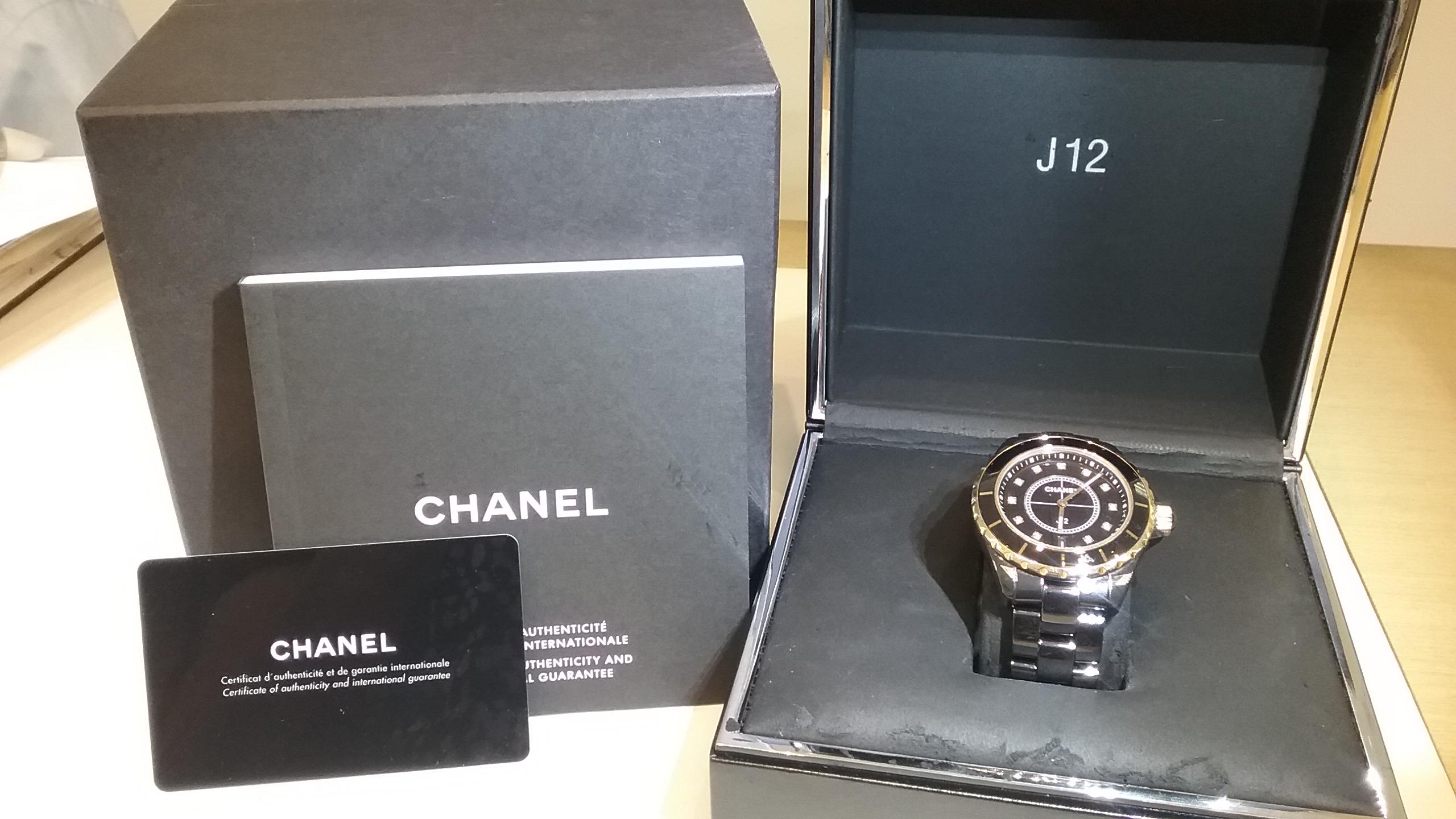 chanel j12 rose gold