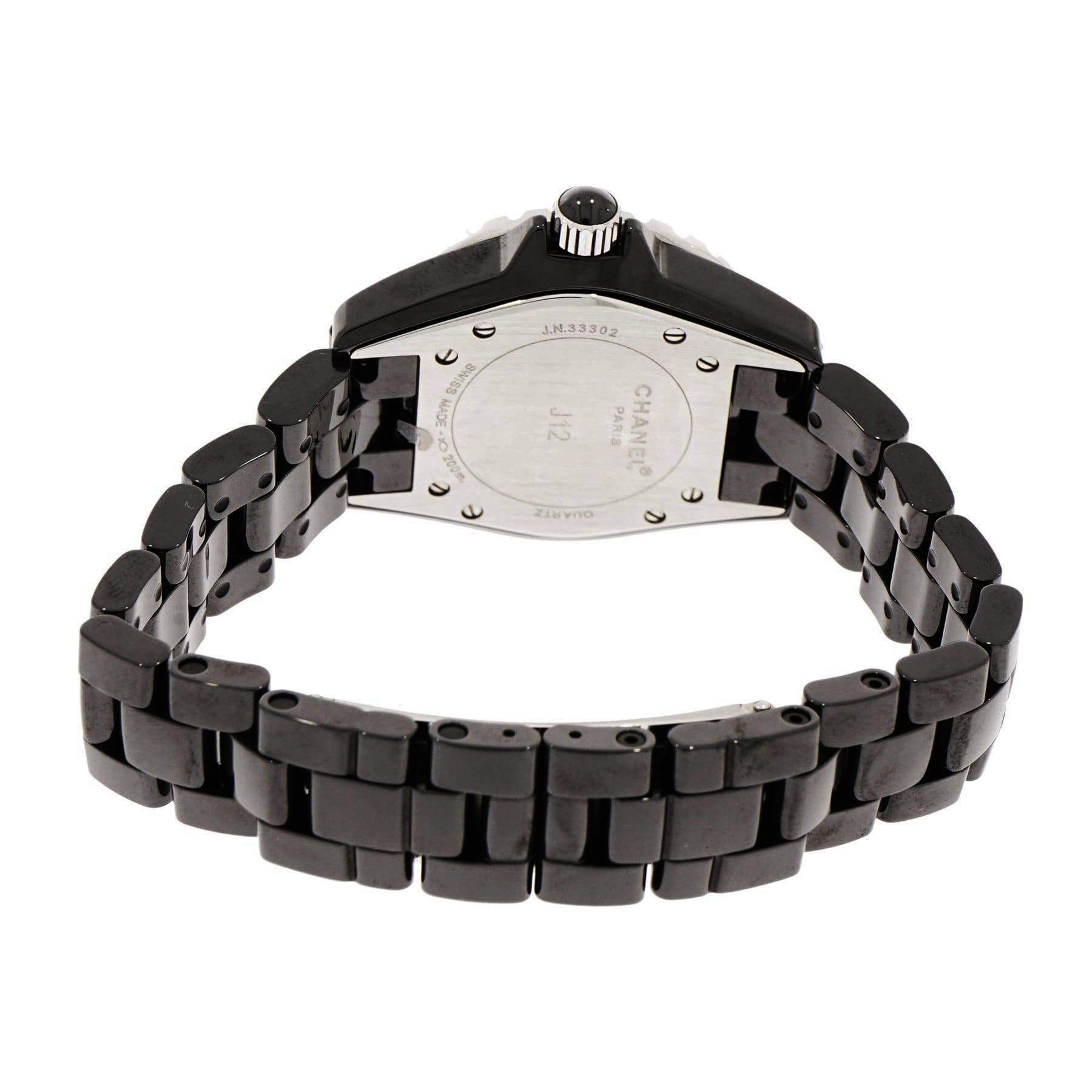 chanel j12 black ceramic watch price