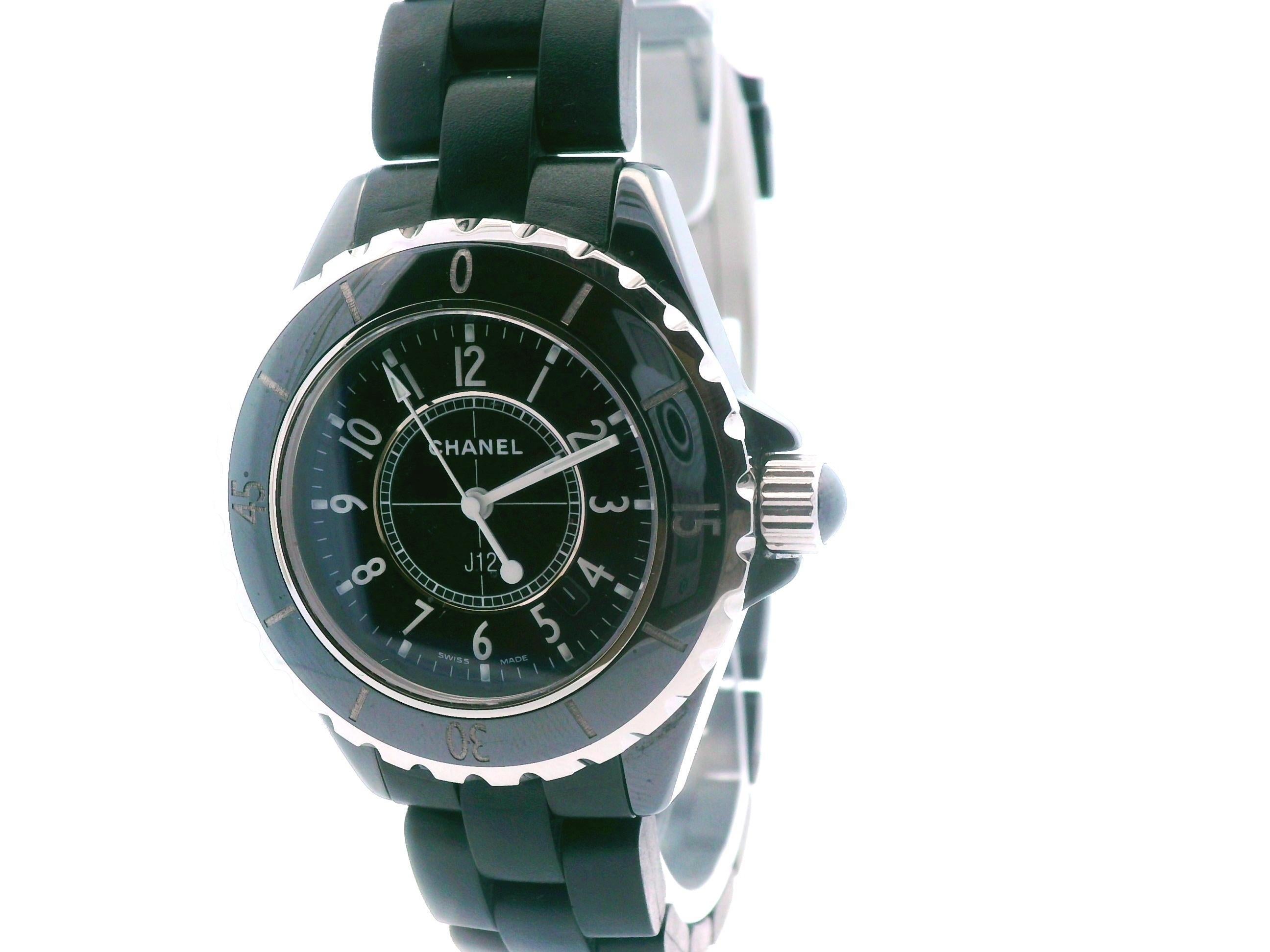 Contemporary Chanel J12 Caliber 12.2 33 MM For Sale
