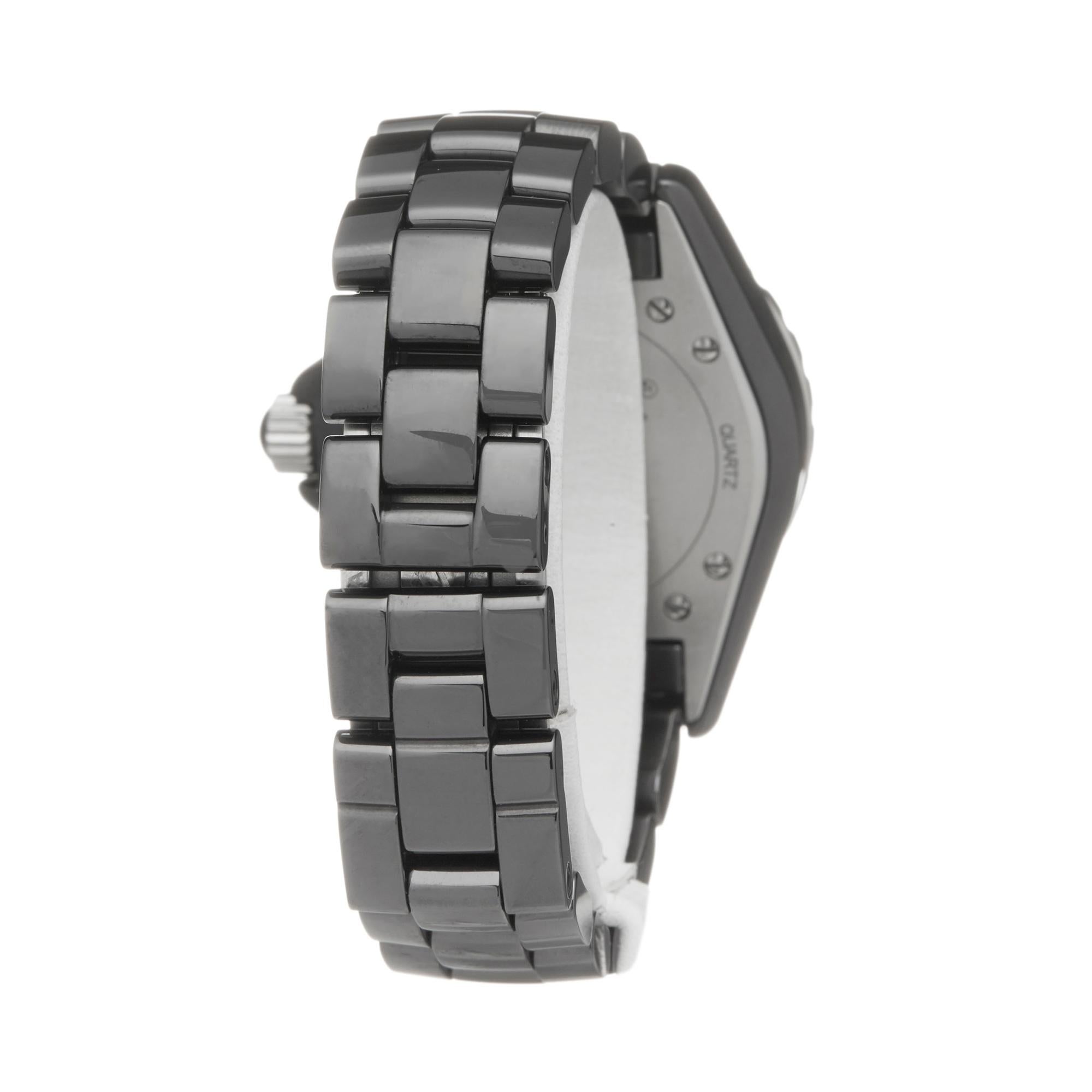 Chanel J12 Ceramic Diamond H2427 Wristwatch 1