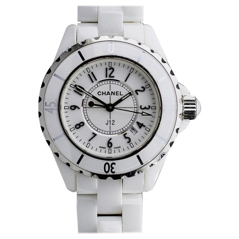 Chanel J12 White Ceramic 33mm Quartz Watch