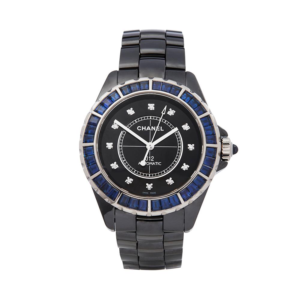 Chanel J12 Ceramic Sapphire H3122 Wristwatch