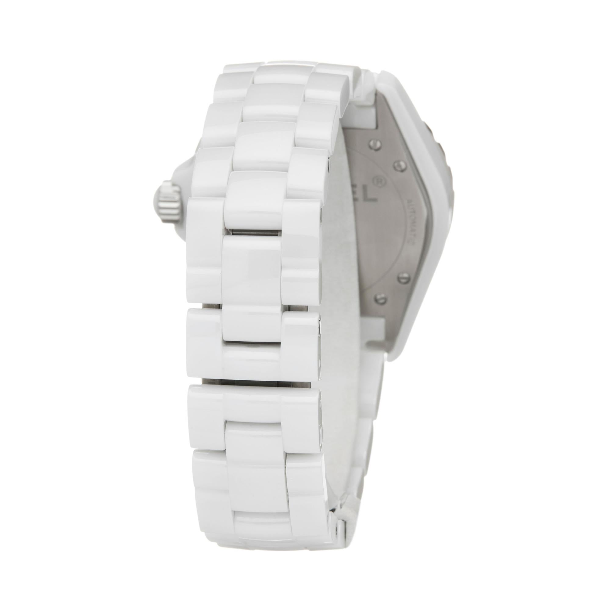 Chanel J12 Diamond Ceramic H1629 Wristwatch 1