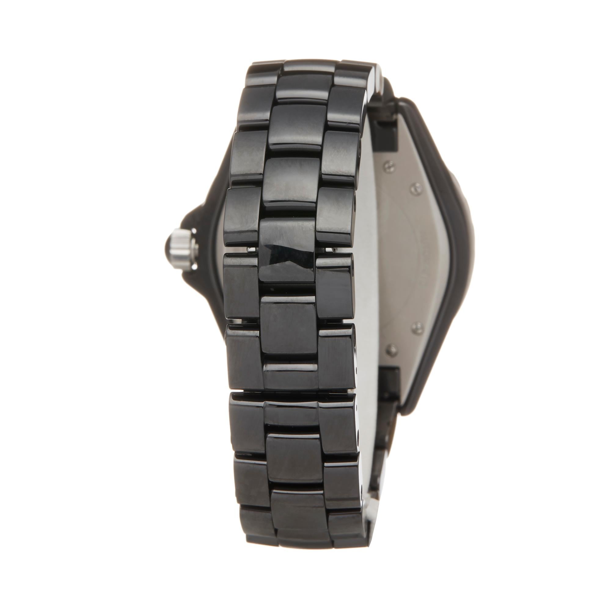 Chanel J12 Diamond Ceramic H2014 Wristwatch 1