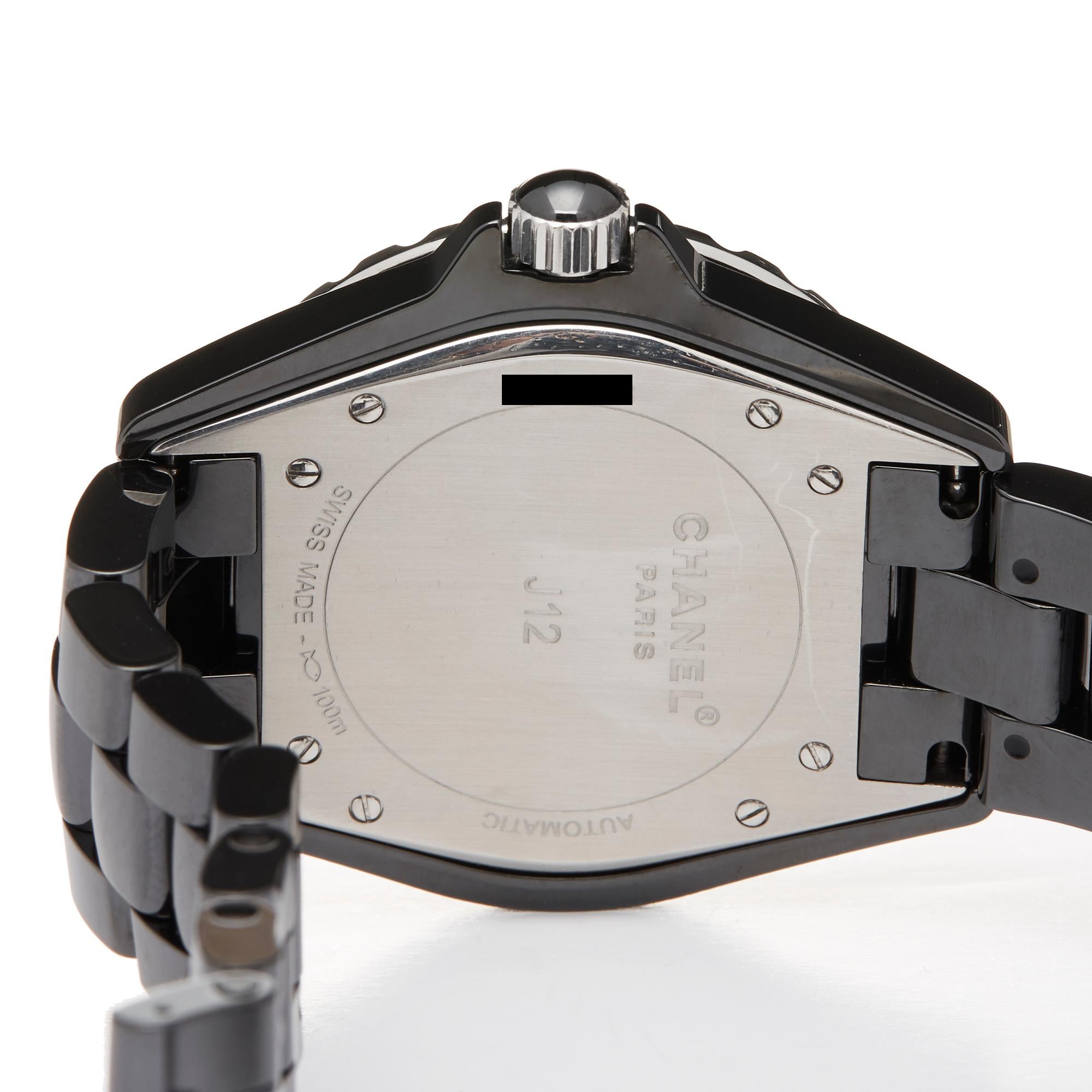 Chanel J12 Diamond Ceramic H2014 Wristwatch 2