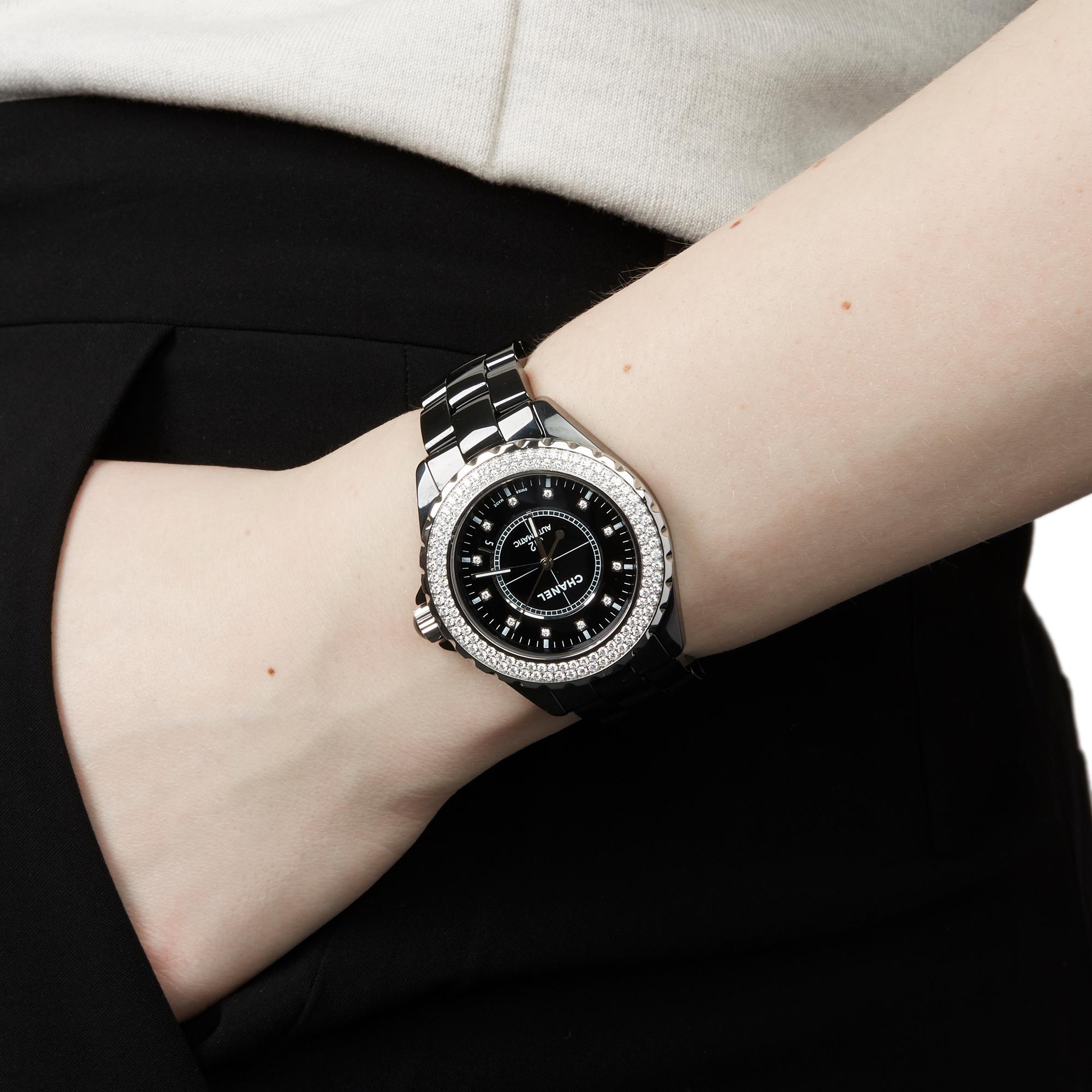Chanel J12 Diamond Ceramic H2014 Wristwatch 4
