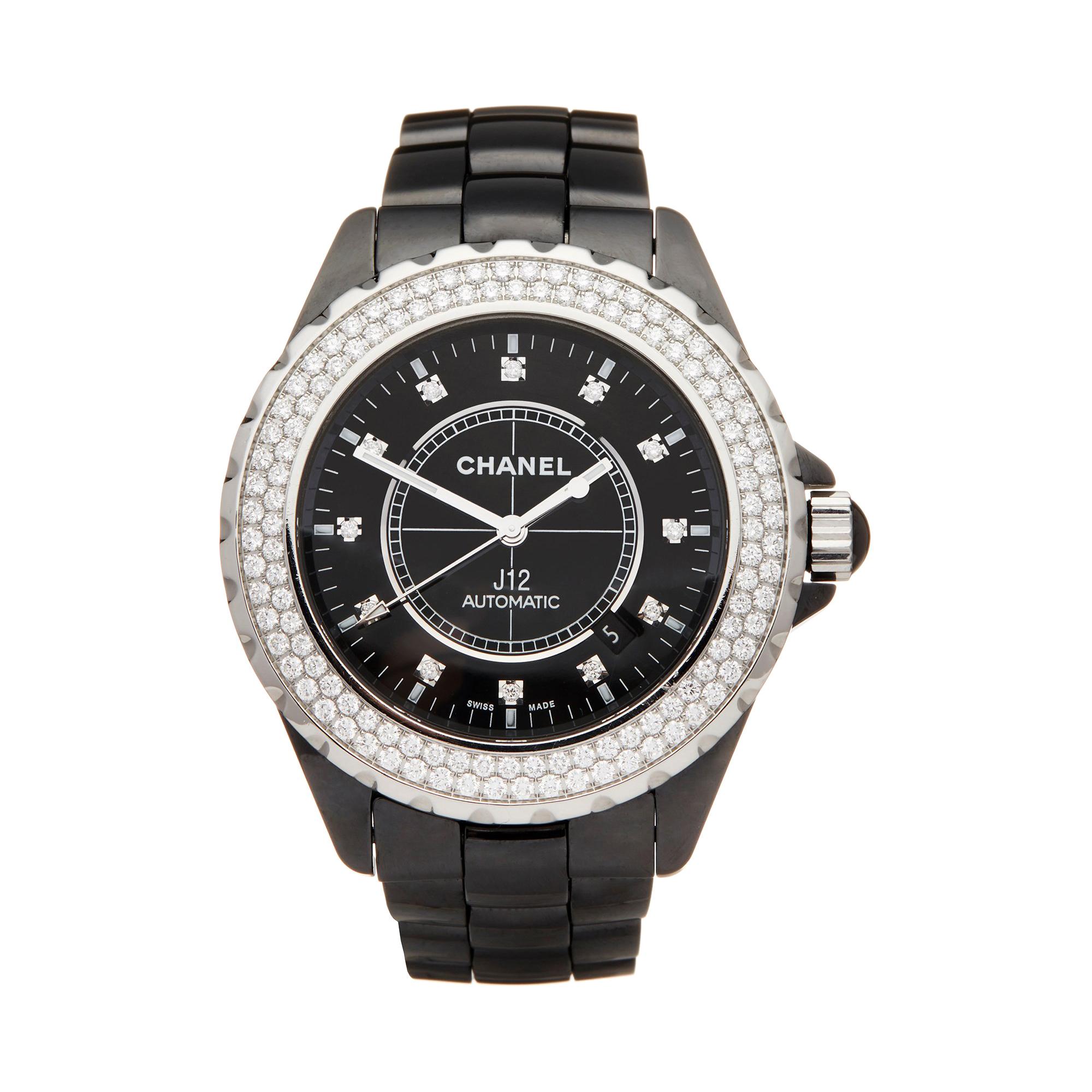 Chanel J12 Diamond Ceramic H2014 Wristwatch