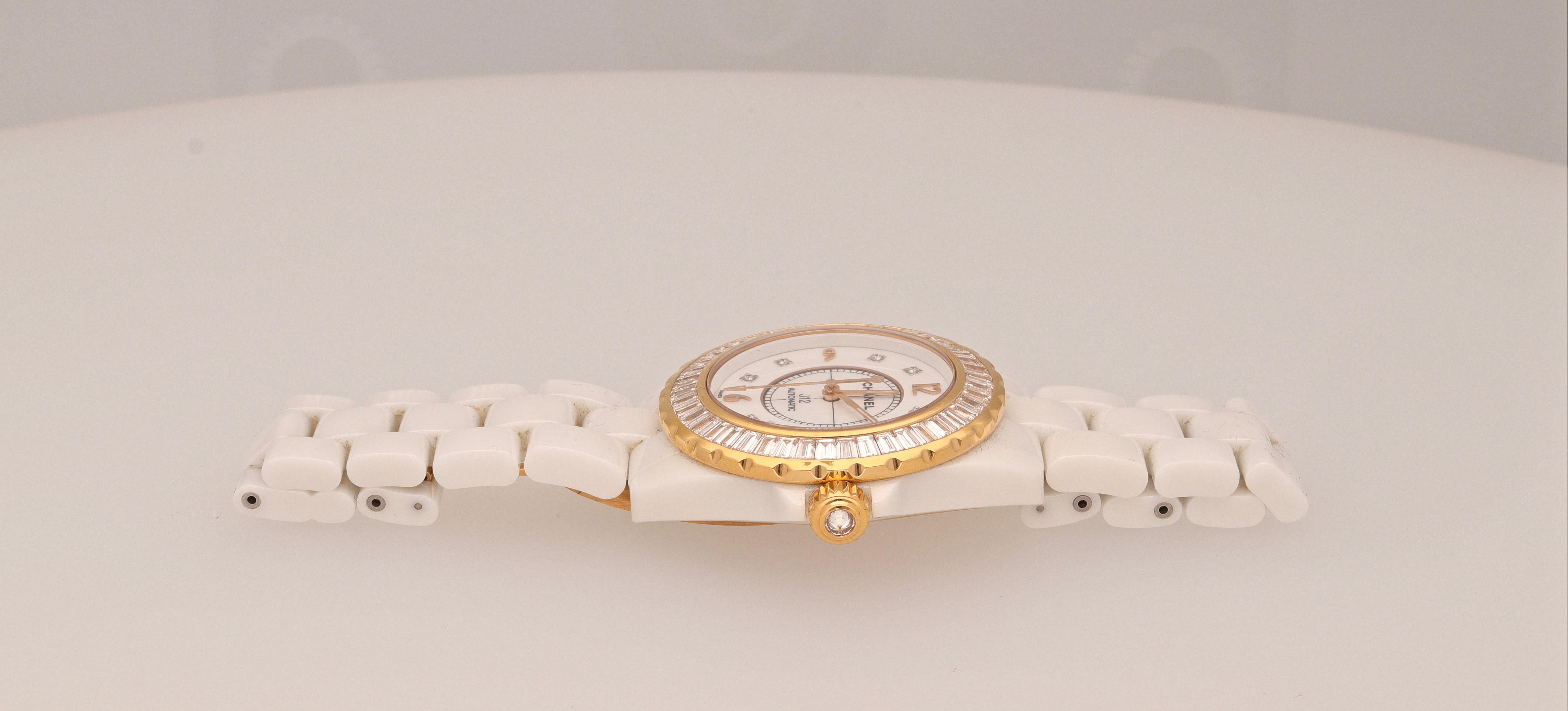 chanel j12 gold