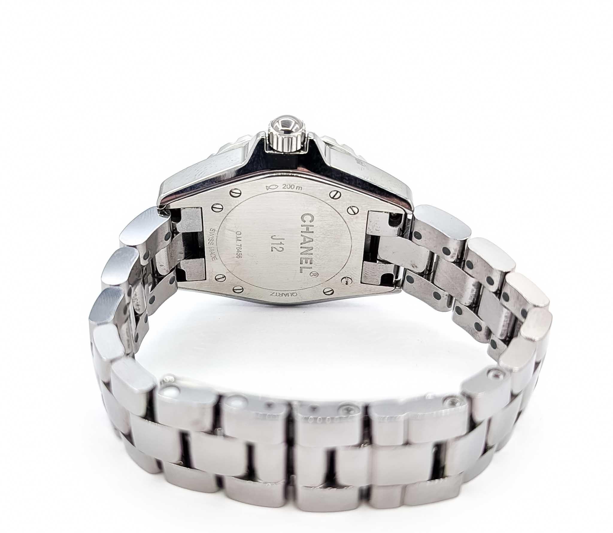 De las mujeres Reloj Chanel J12 Cerámica Gris 34mm - Elegancia Moderna e Intemporal en venta