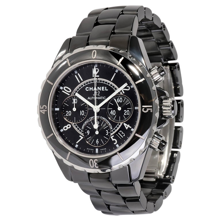 Chanel J12 H0940 Men's Watch in Ceramic For Sale at 1stDibs  chanel mens  watch, mens chanel watch, chanel j12 phantom black