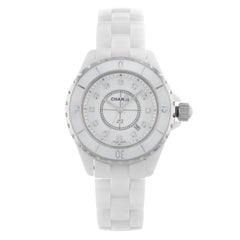 Chanel J12 H1628 Ceramic and Steel Quartz Unisex Watch