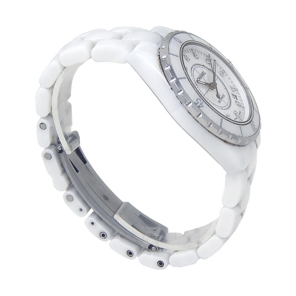 Women's Chanel J12 H1629, White Dial, Certified and Warranty