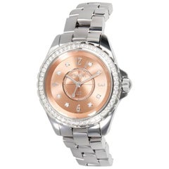 Chanel J12 H2563, Salmon Dial, Certified and Warranty