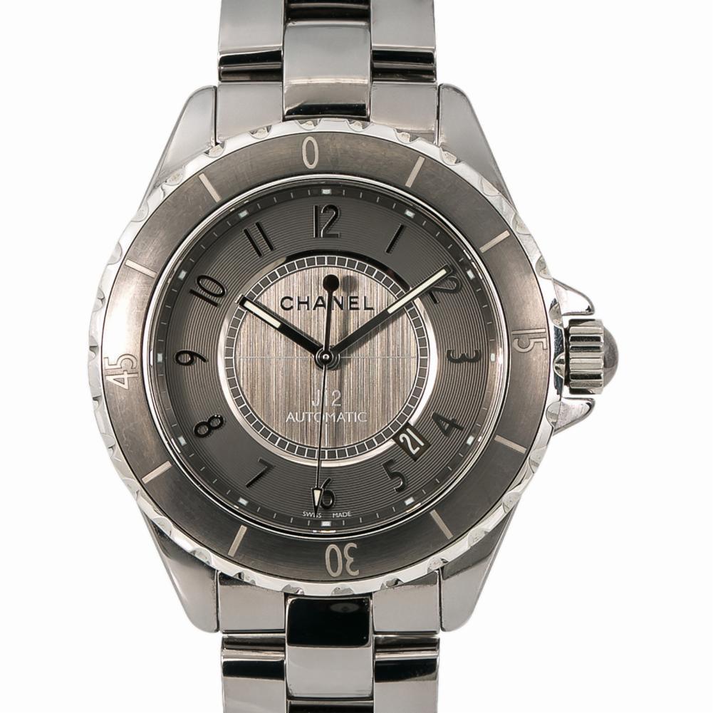 Chanel J12 H2979, Grey Dial, Certified 