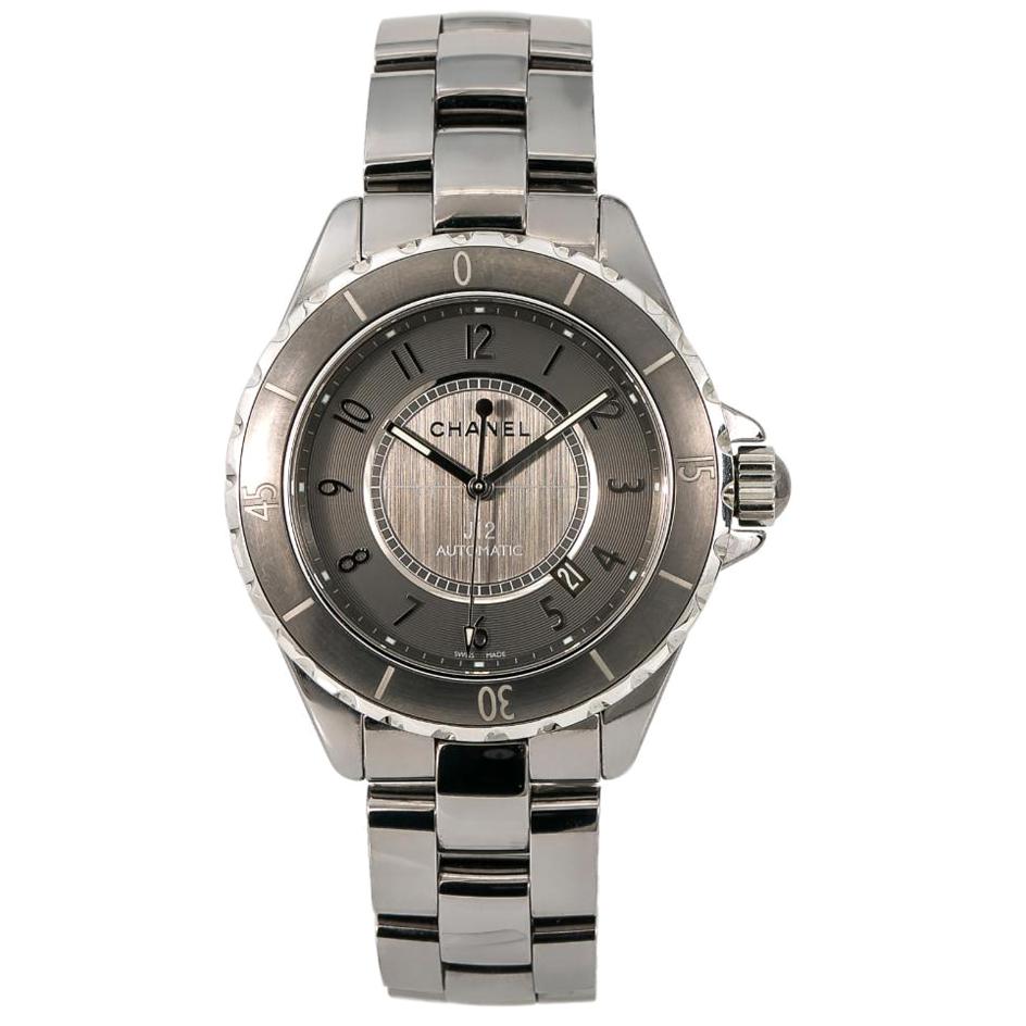 Chanel J12 H2979, Grey Dial, Certified 