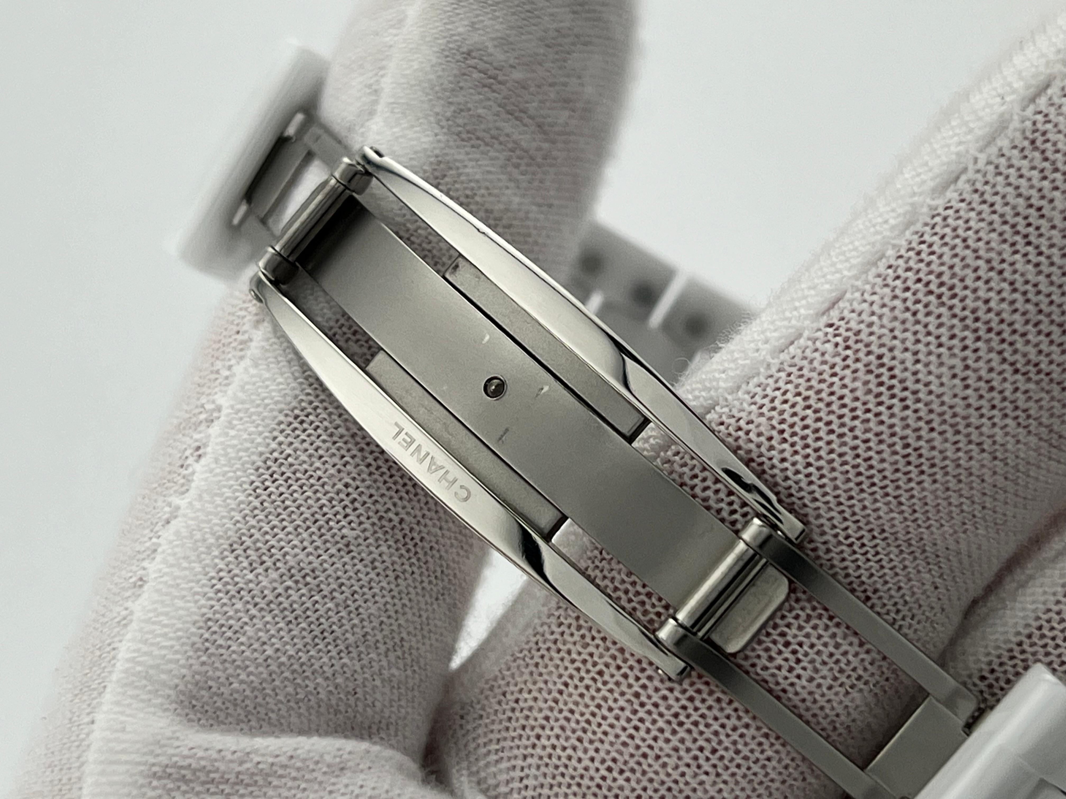 Chanel J12 H5700 Weiß Keramik Edelstahl Automatik 38mm 2