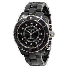 Chanel J12 Black - 18 For Sale on 1stDibs  chanel black watch price, chanel  watch j12 black, chanel j12 black price