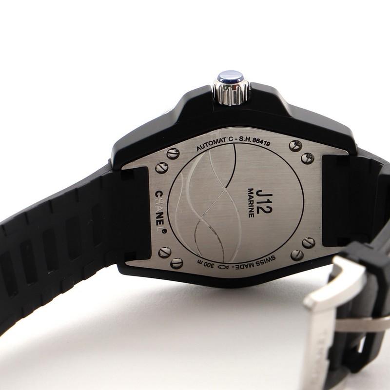 Chanel J12 Marine Automatic Watch Ceramic and Rubber 38 1