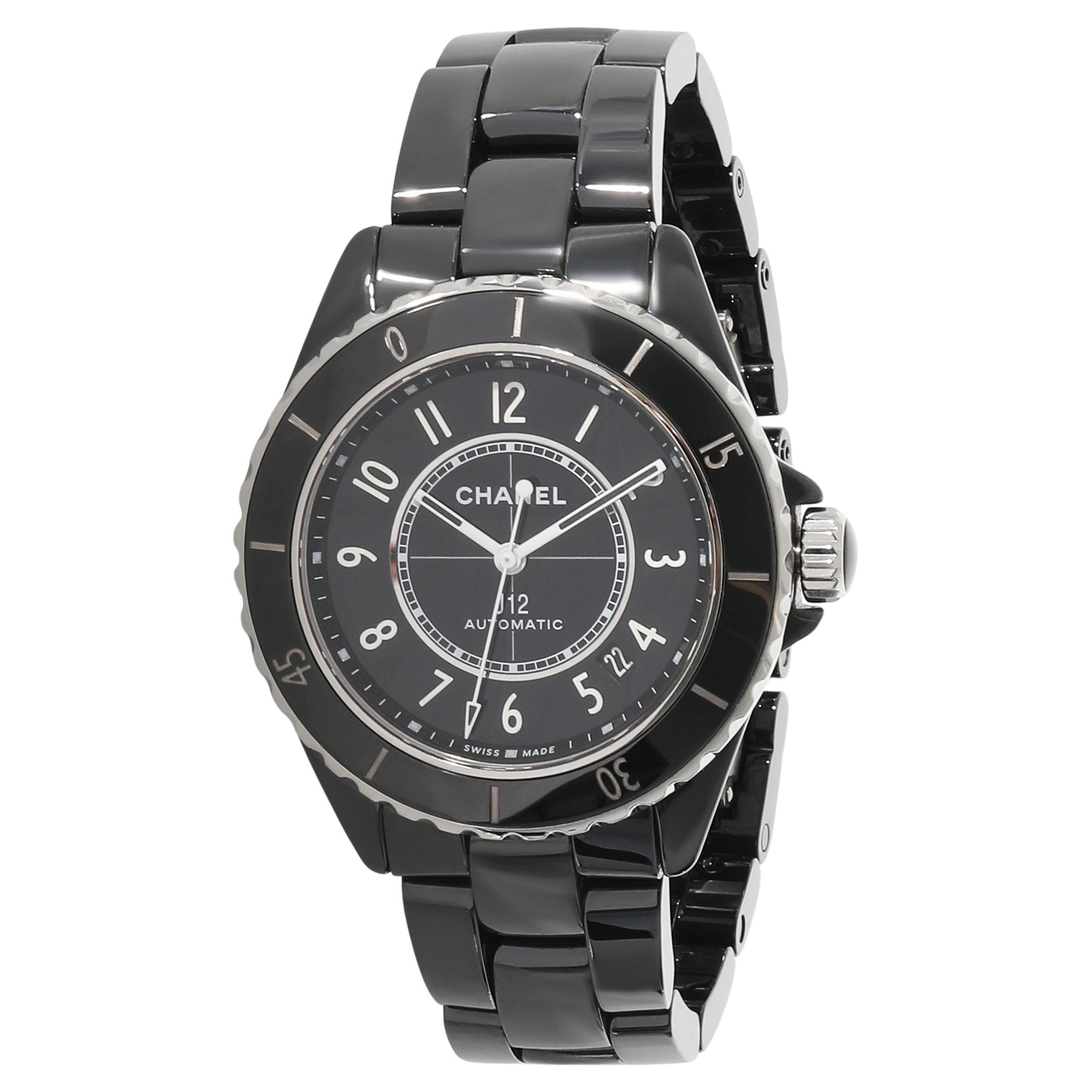 Chanel J12 Watch Calibre 12.1 H5697 Unisex Watch in  Ceramic For Sale