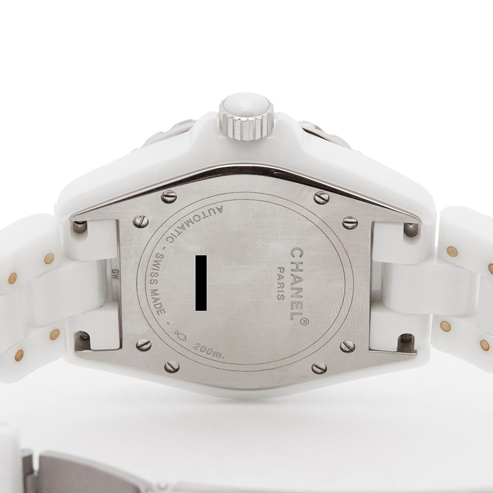 Chanel J12 White Ceramic H0950 1