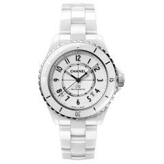 Chanel J12 Montre Femme Cadran Blanc H5700