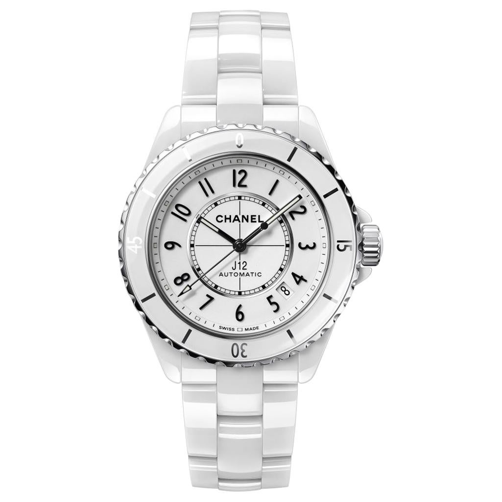 Chanel J12 White Dial Ladies Watch H5700