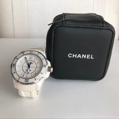 Chanel J12 White Marine Automatic, White Ceramic Case and Rubber Bracelet Watch