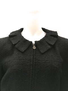Chanel Black Boucle Jacket