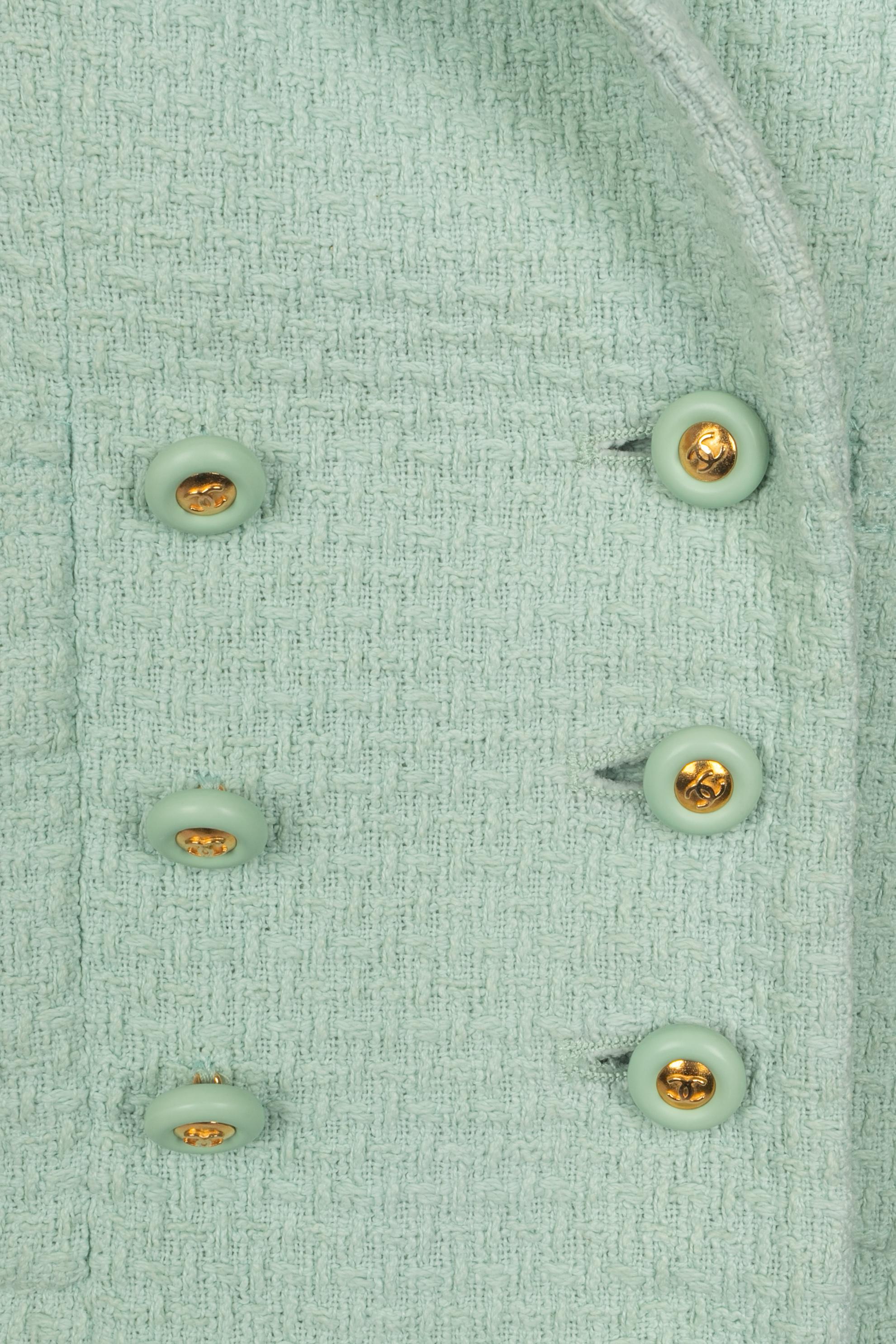 Gris Veste Chanel 1996s en vente