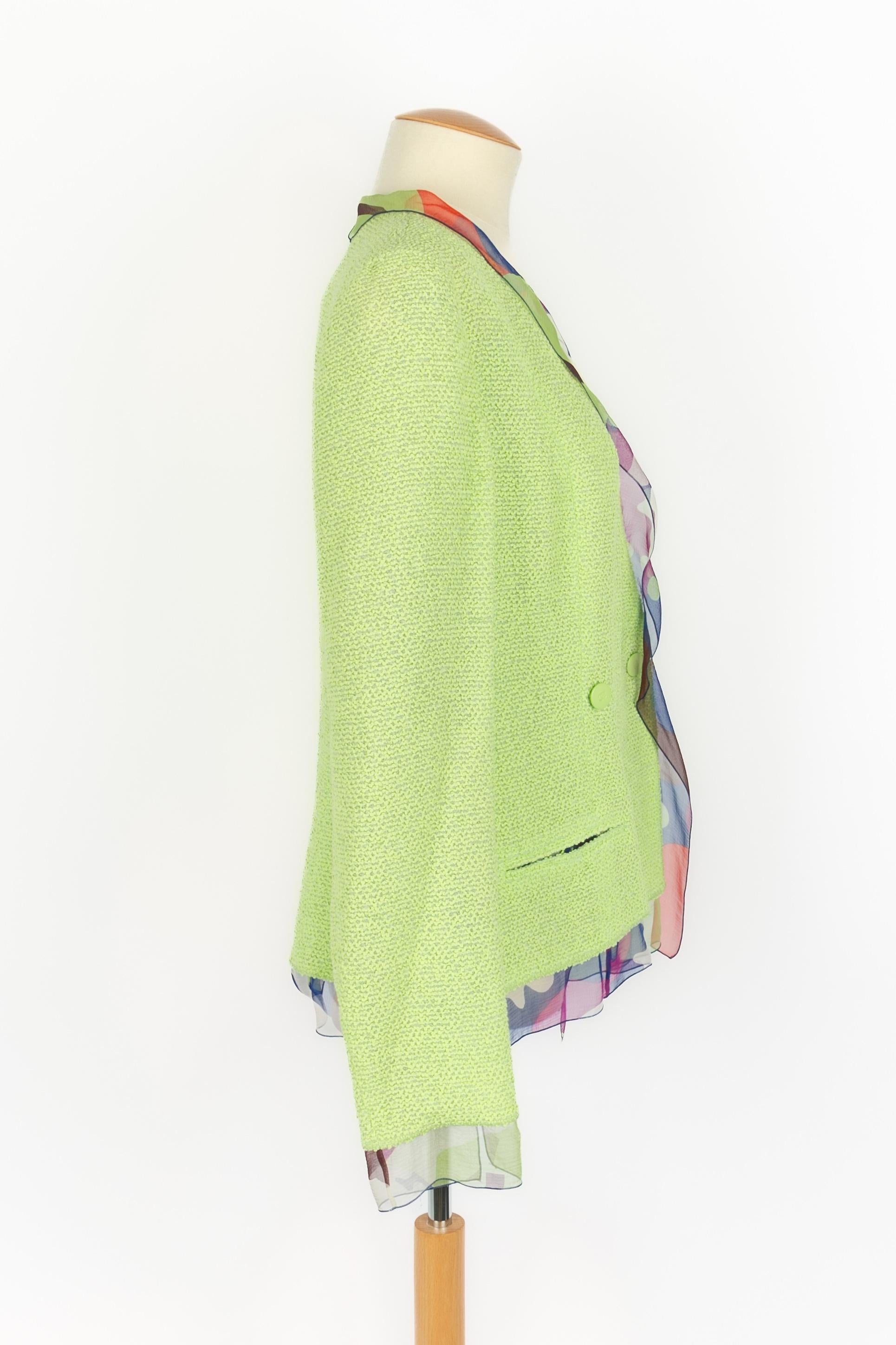 Verde Giacca Chanel 2000 in vendita