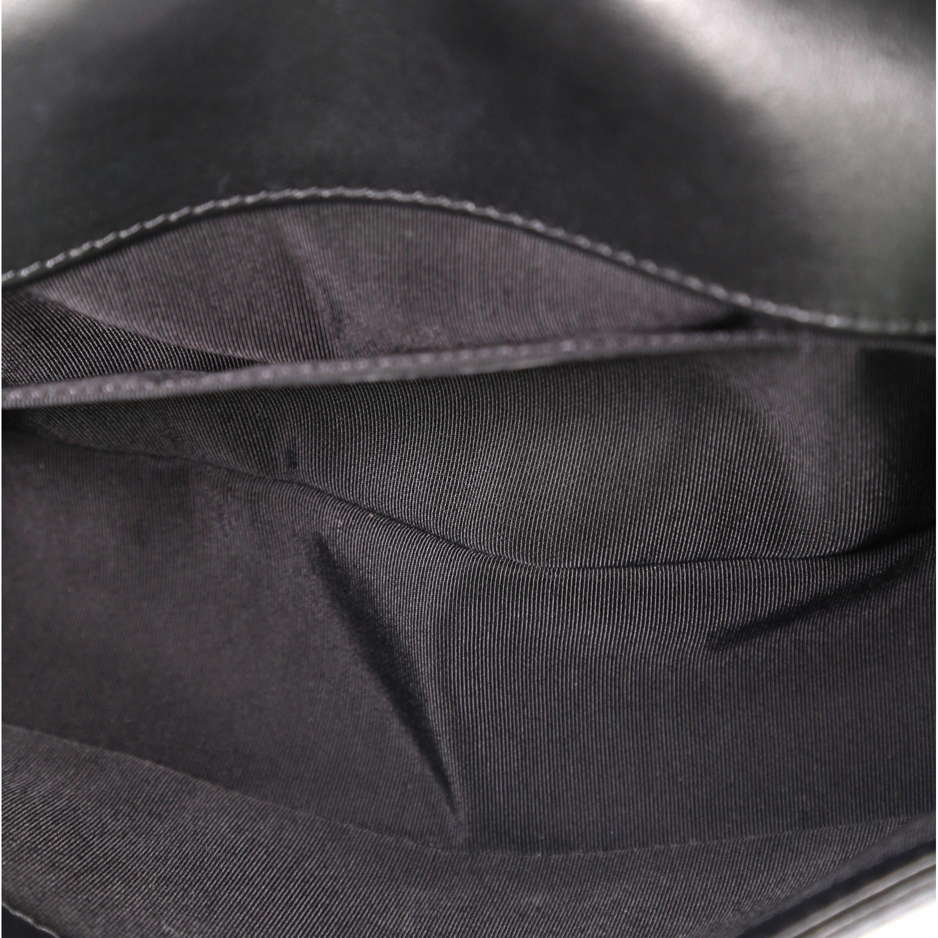 Chanel Jacket Boy Flap Bag Chevron Calfskin with Tweed Old Medium 1