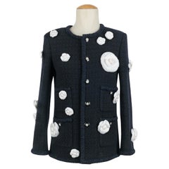 Used Chanel jacket 
camellias
 winter 2023