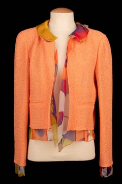 Chanel jacket 'effet matelassé' by Karl Lagerfeld Spring-Summer 2000