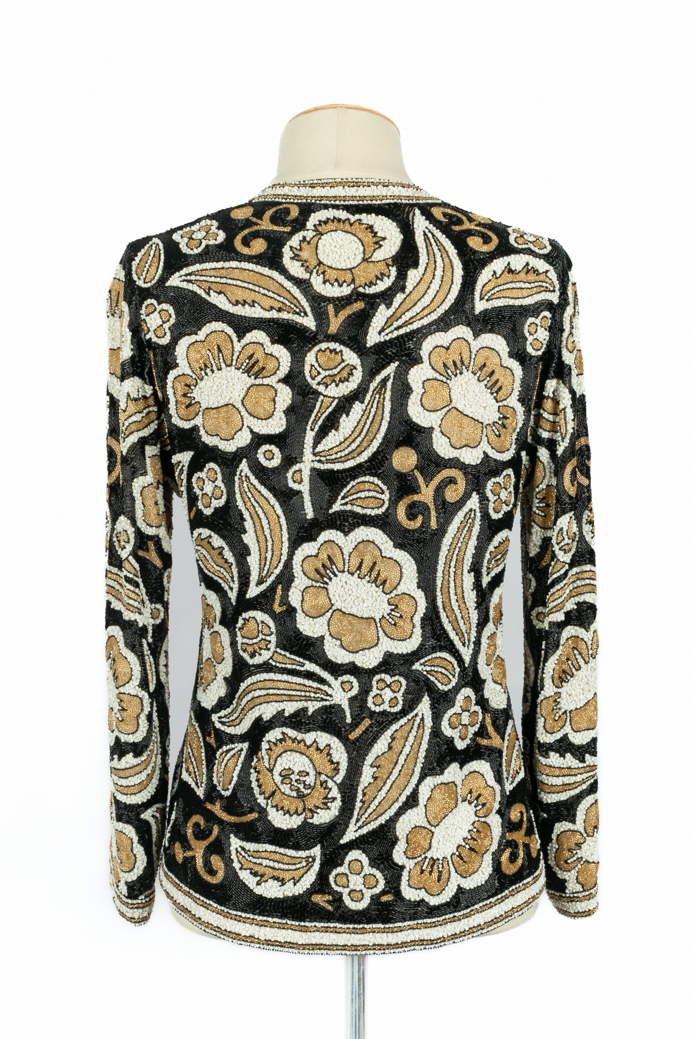 Giacca Chanel Haute Couture 1975 In condizioni ottime in vendita a SAINT-OUEN-SUR-SEINE, FR