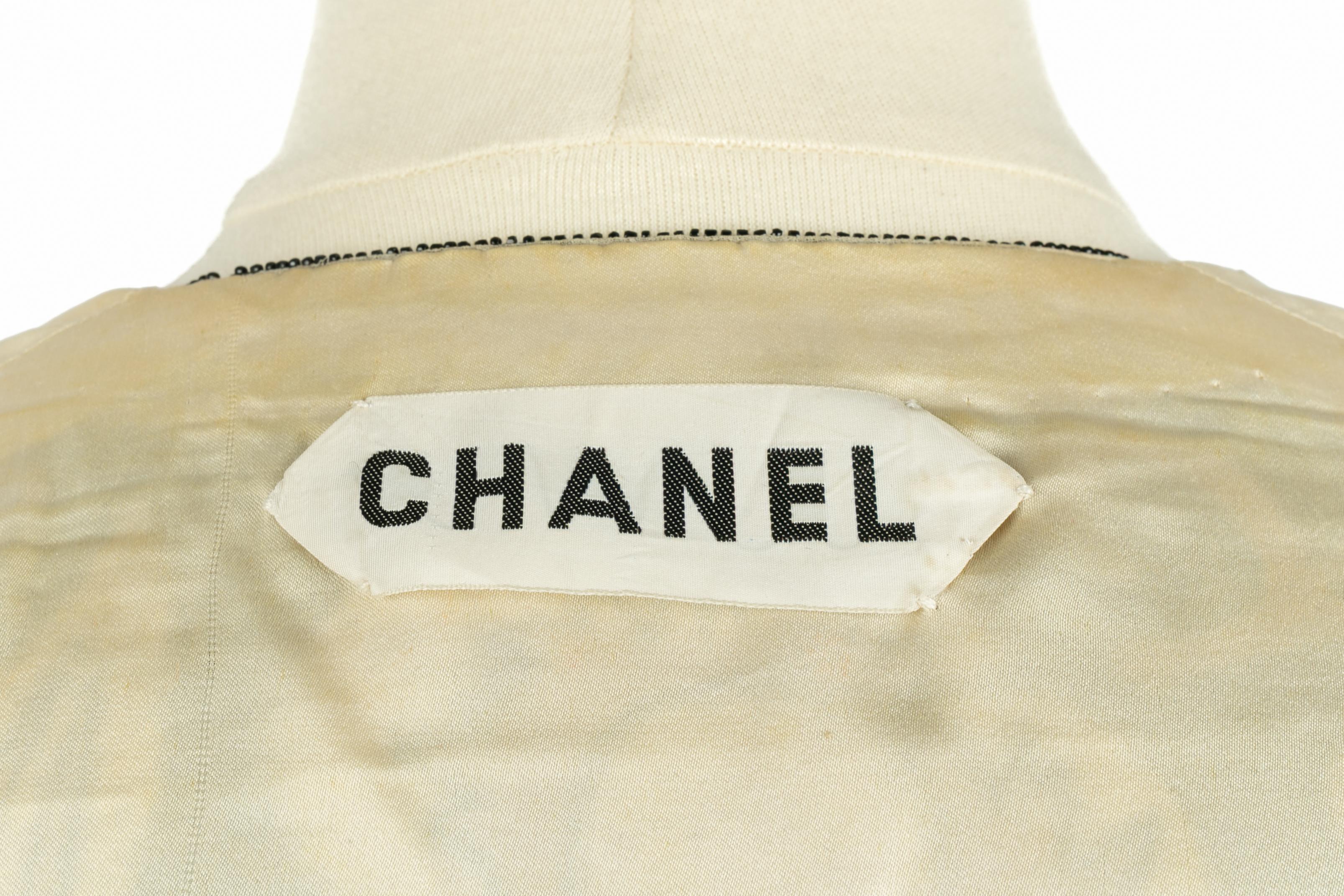 Giacca Chanel Haute Couture 1975 in vendita 3