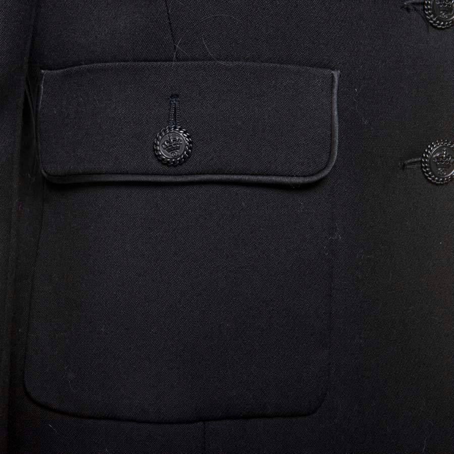 CHANEL Jacket in Black Wool Size 40FR 3
