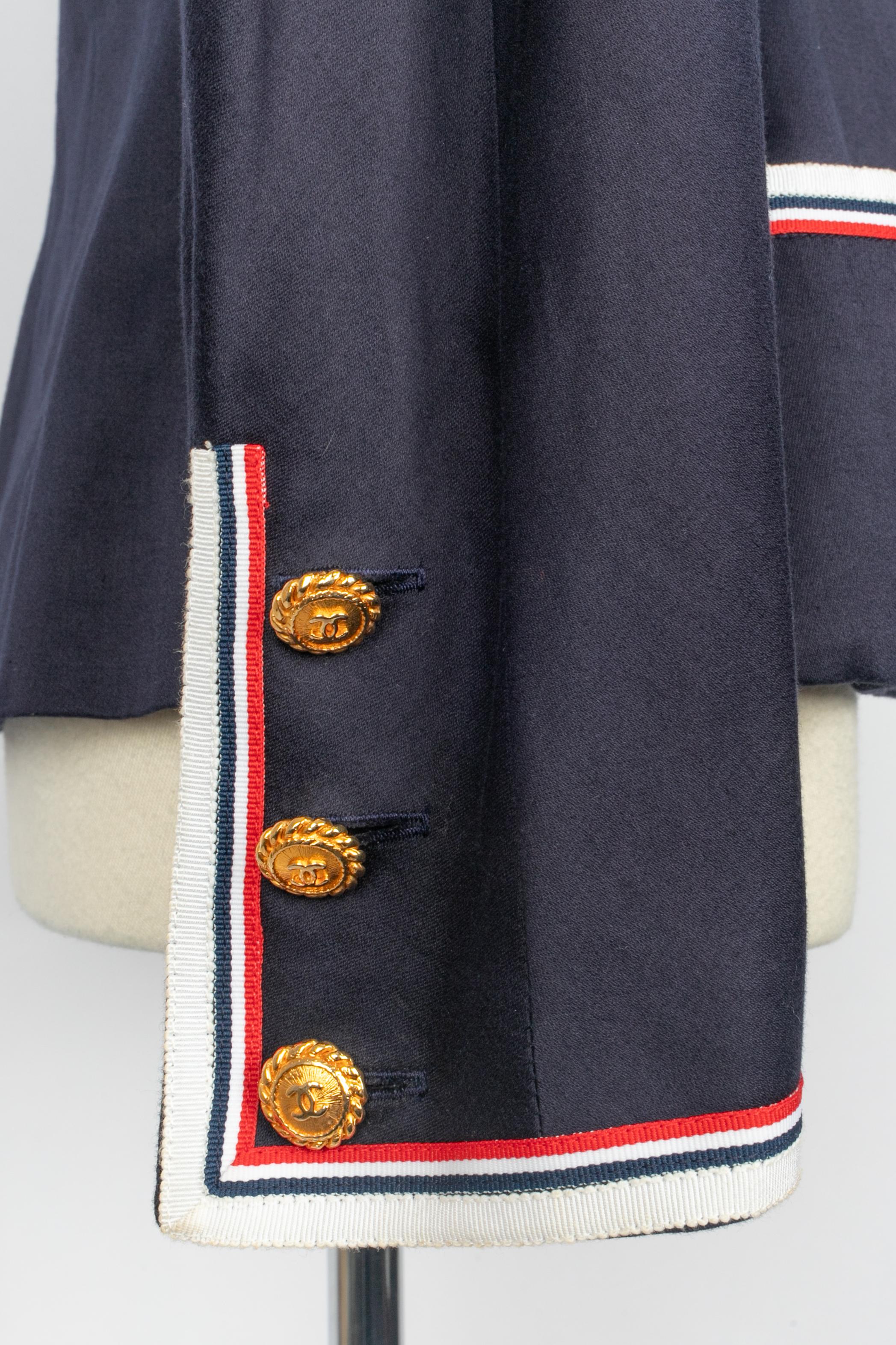 Giacca Chanel fine anni '80 in vendita 2