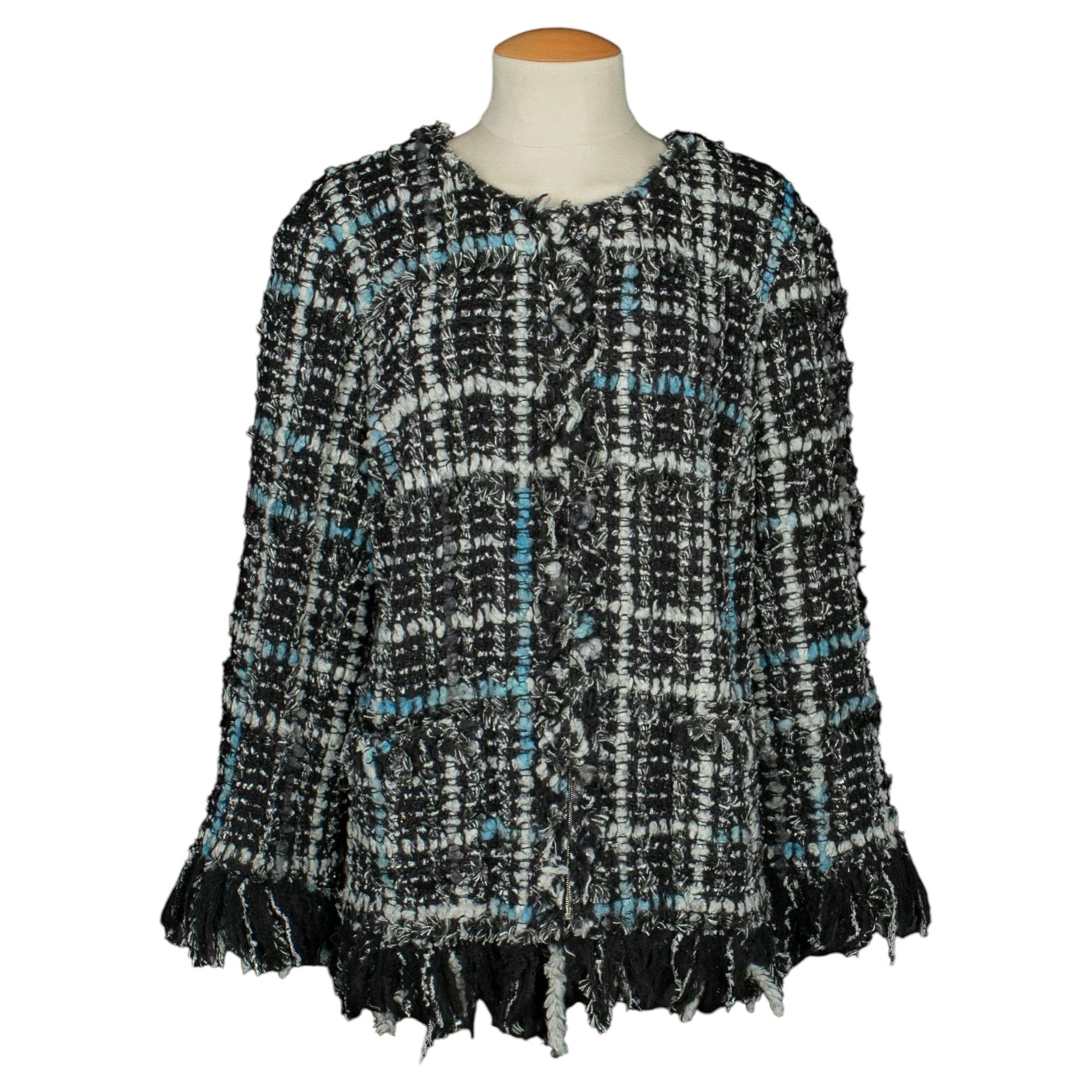 Chanel jacket 'le chic de l'Arctique' by Karl Lagerfeld Fall-Winter 2010-2011