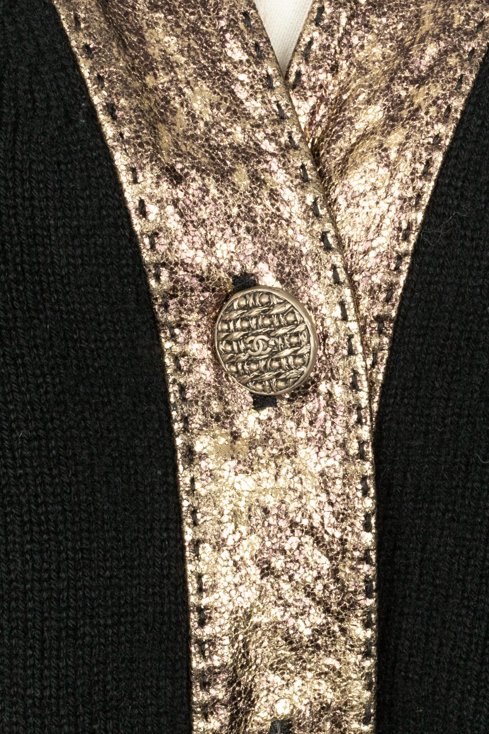 Nero Giacca Chanel Metiers d'art 2019 in vendita