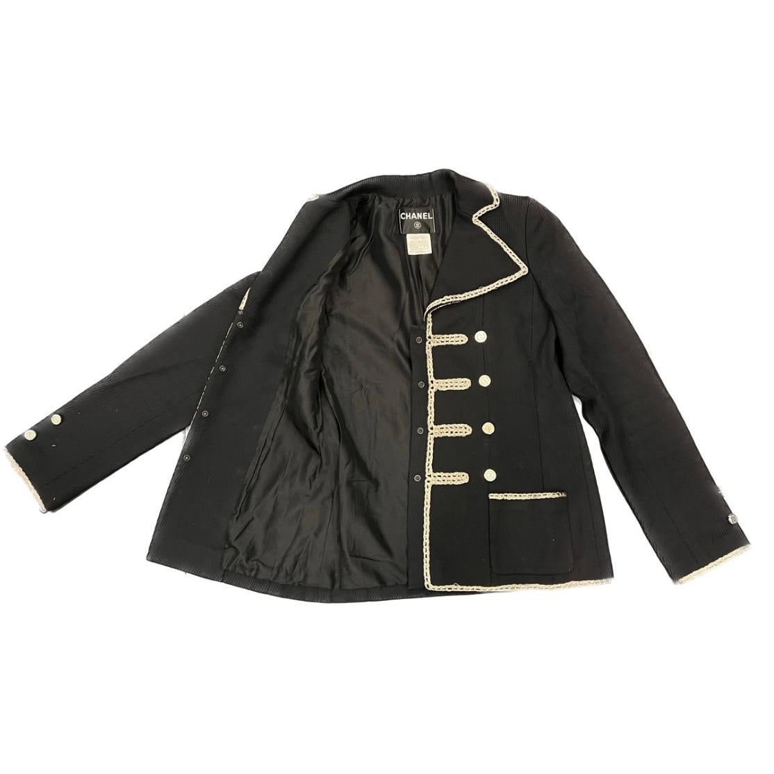 CHANEL Jacket Size36 Spring 2006 In Excellent Condition For Sale In Paris, FR