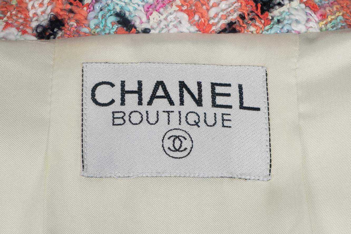 Chanel Jacke Sommer 1996 im Angebot 6