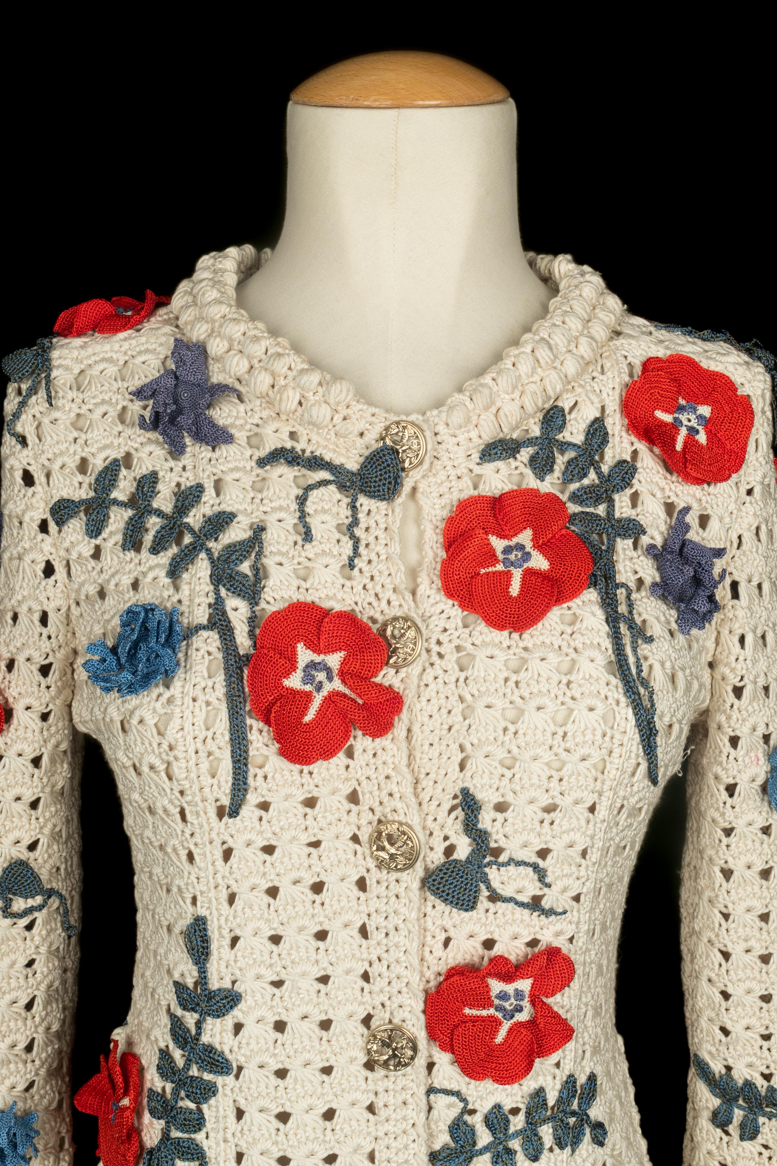 Beige Giacca Chanel Estate 2010 in vendita