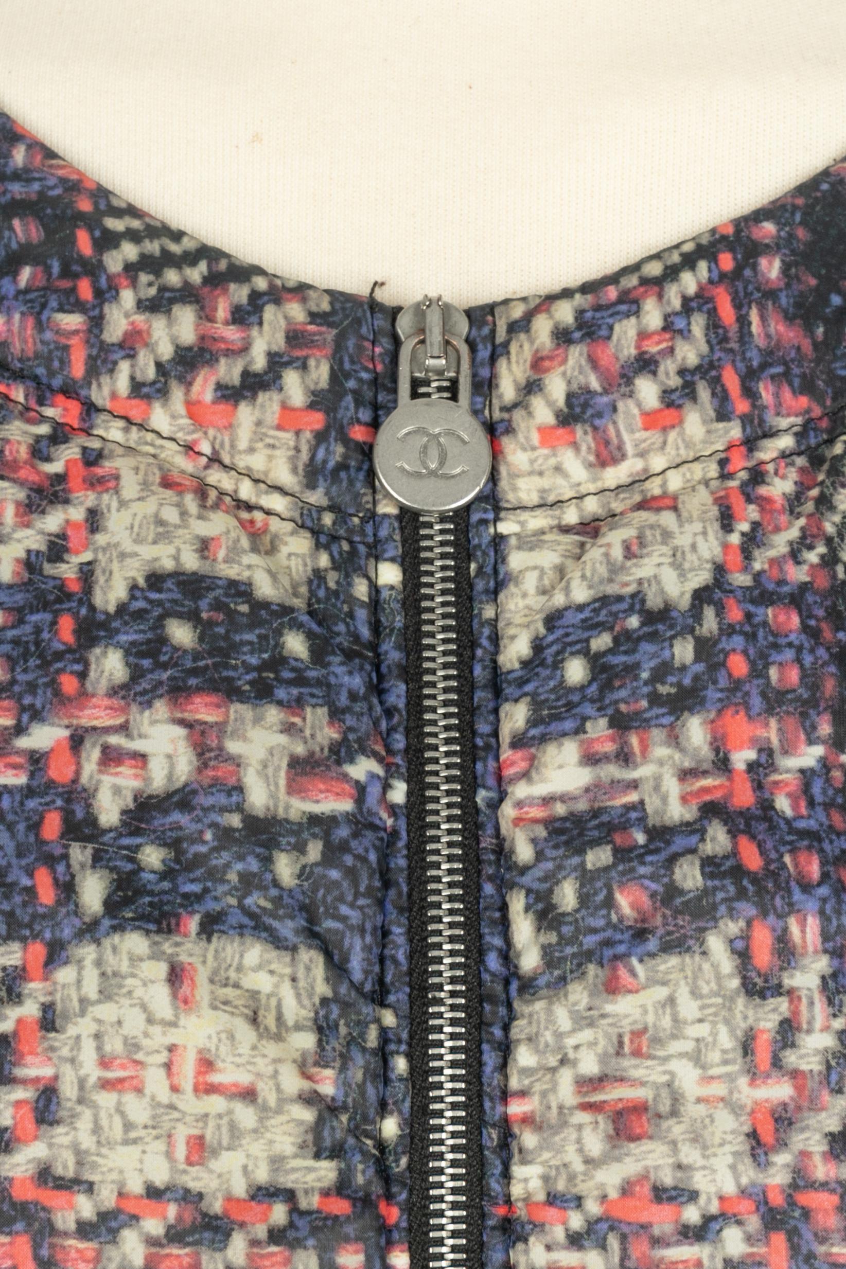 Grigio Giacca Chanel 'windbreaker' 2014s in vendita