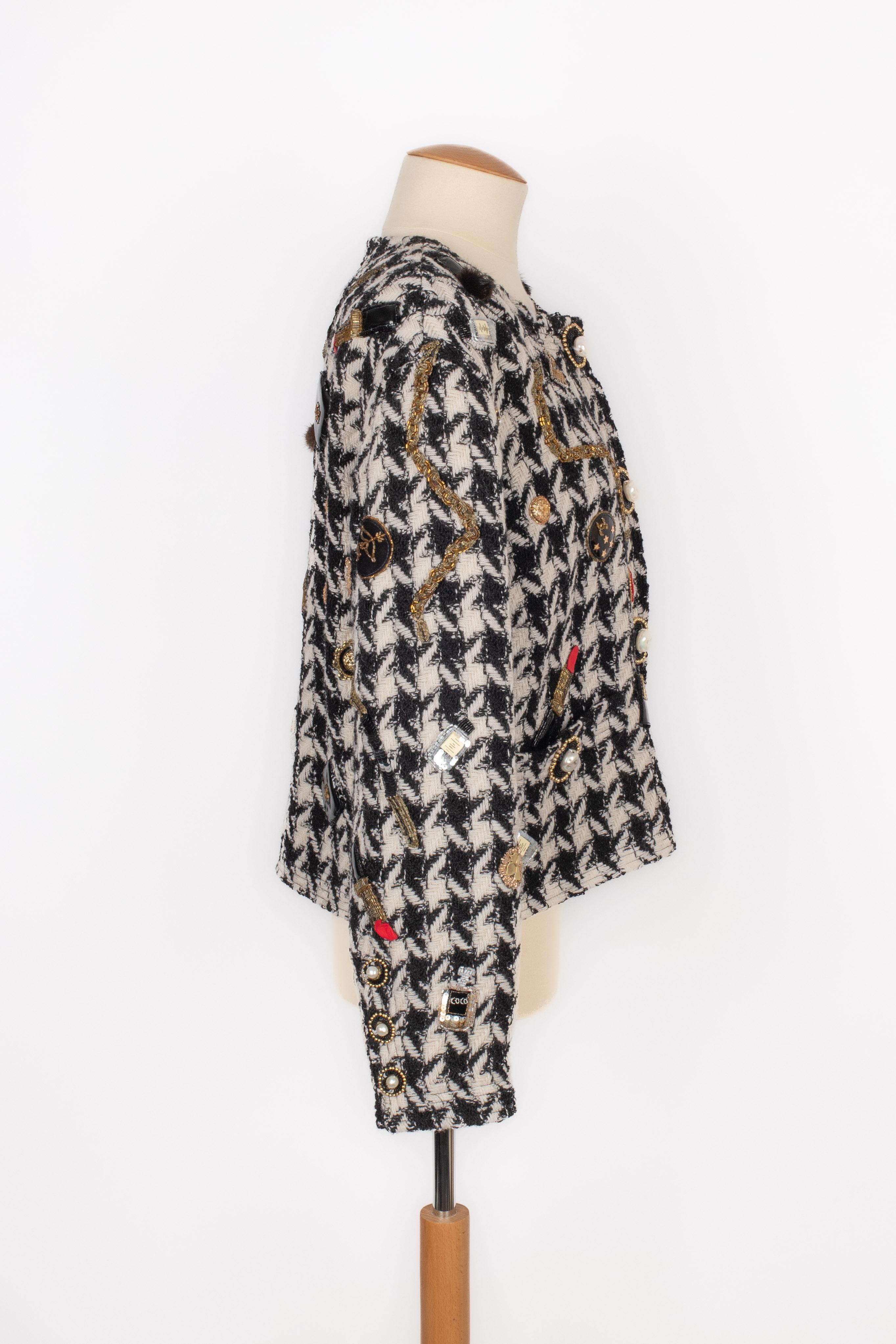 Brown Chanel jacket Winter 1987