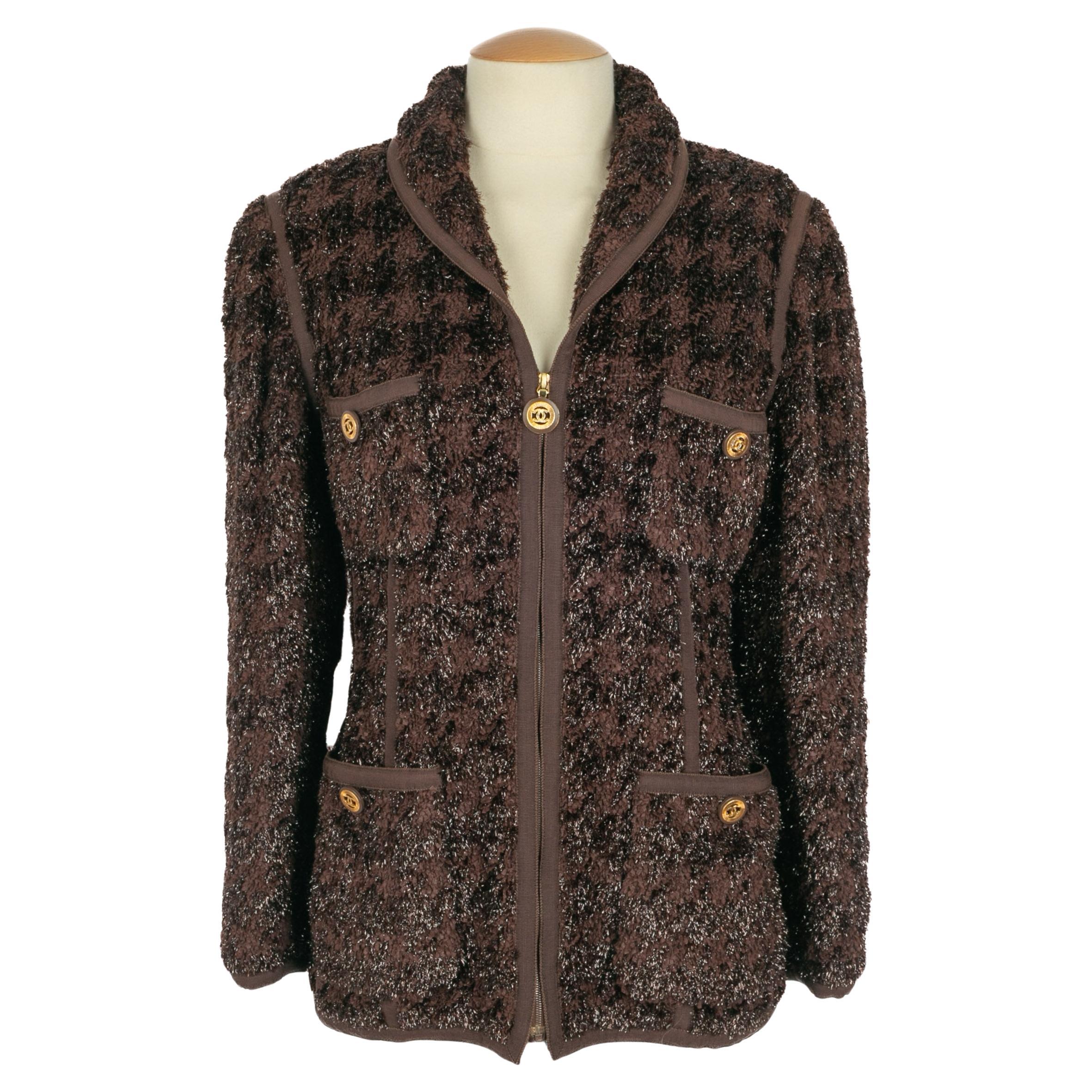 Chanel jacket Winter 1991 For Sale