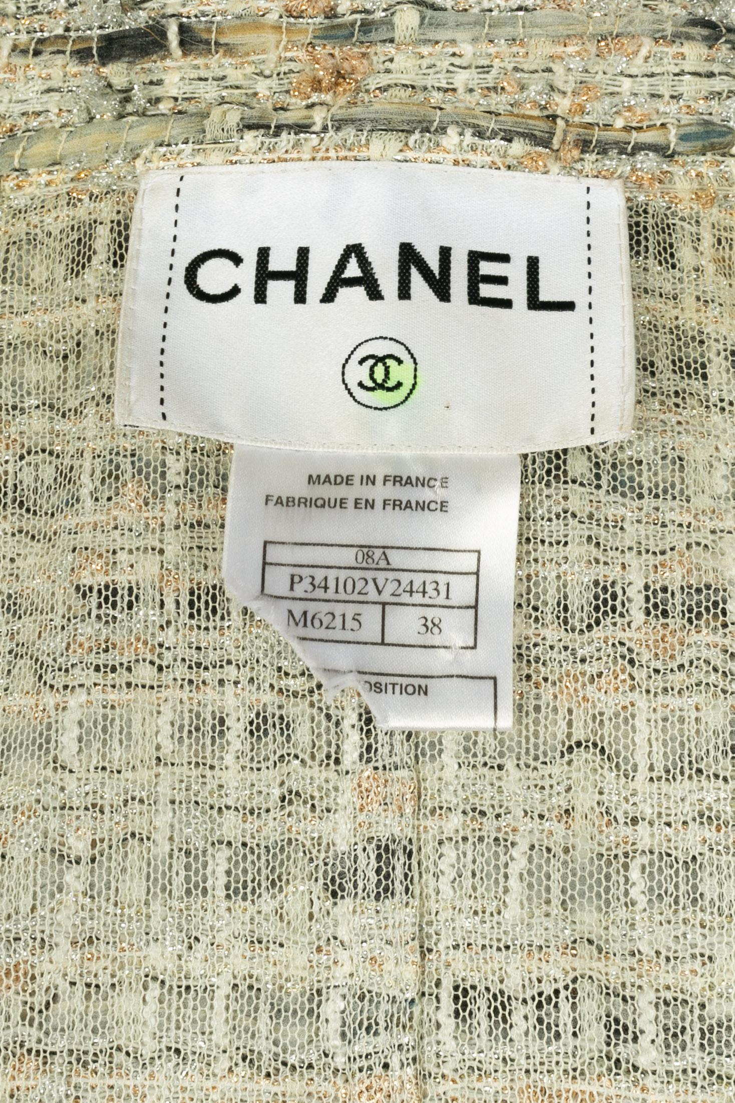 Chanel jacket Winter 2008 For Sale 5