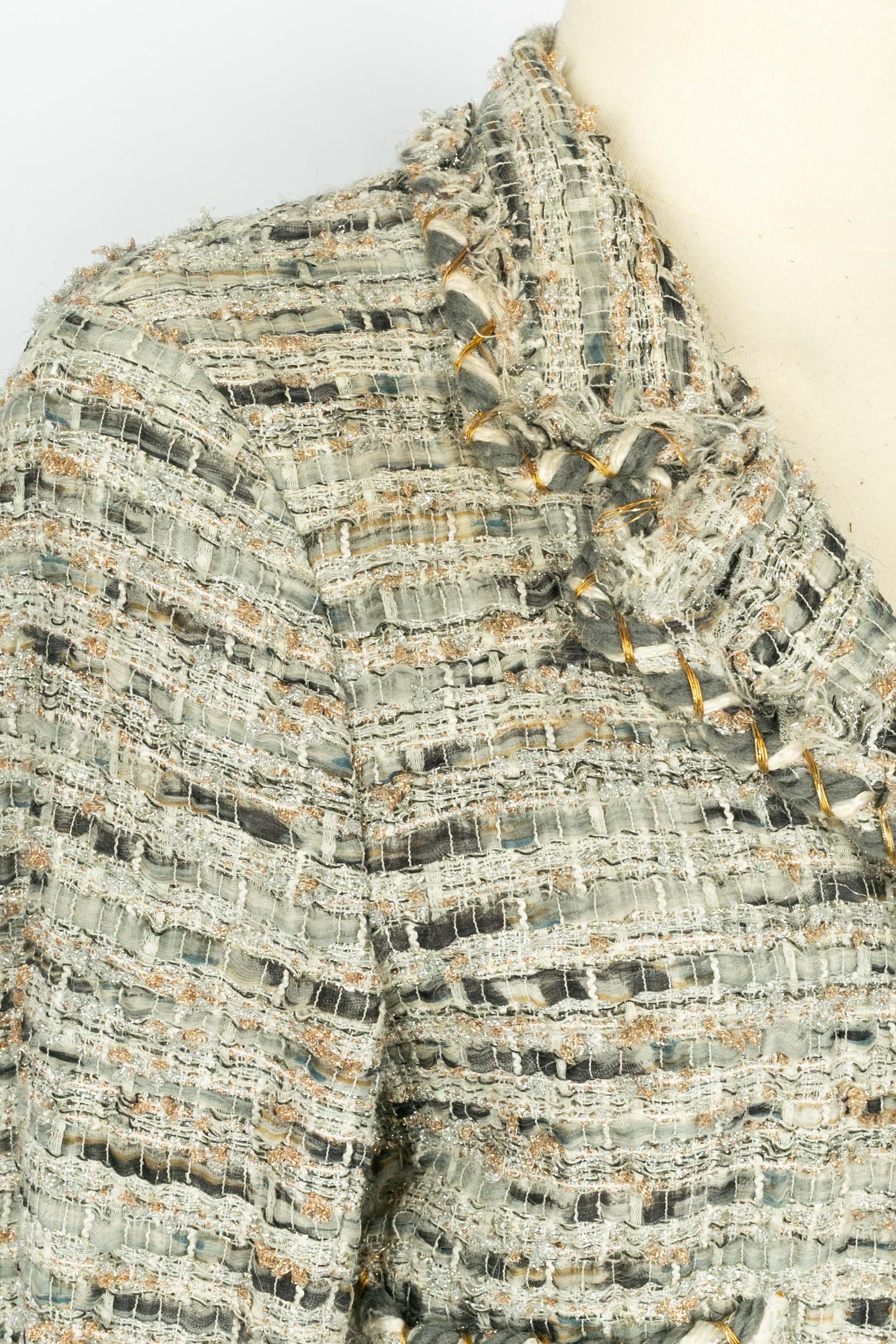 Chanel jacket Winter 2008 For Sale 4