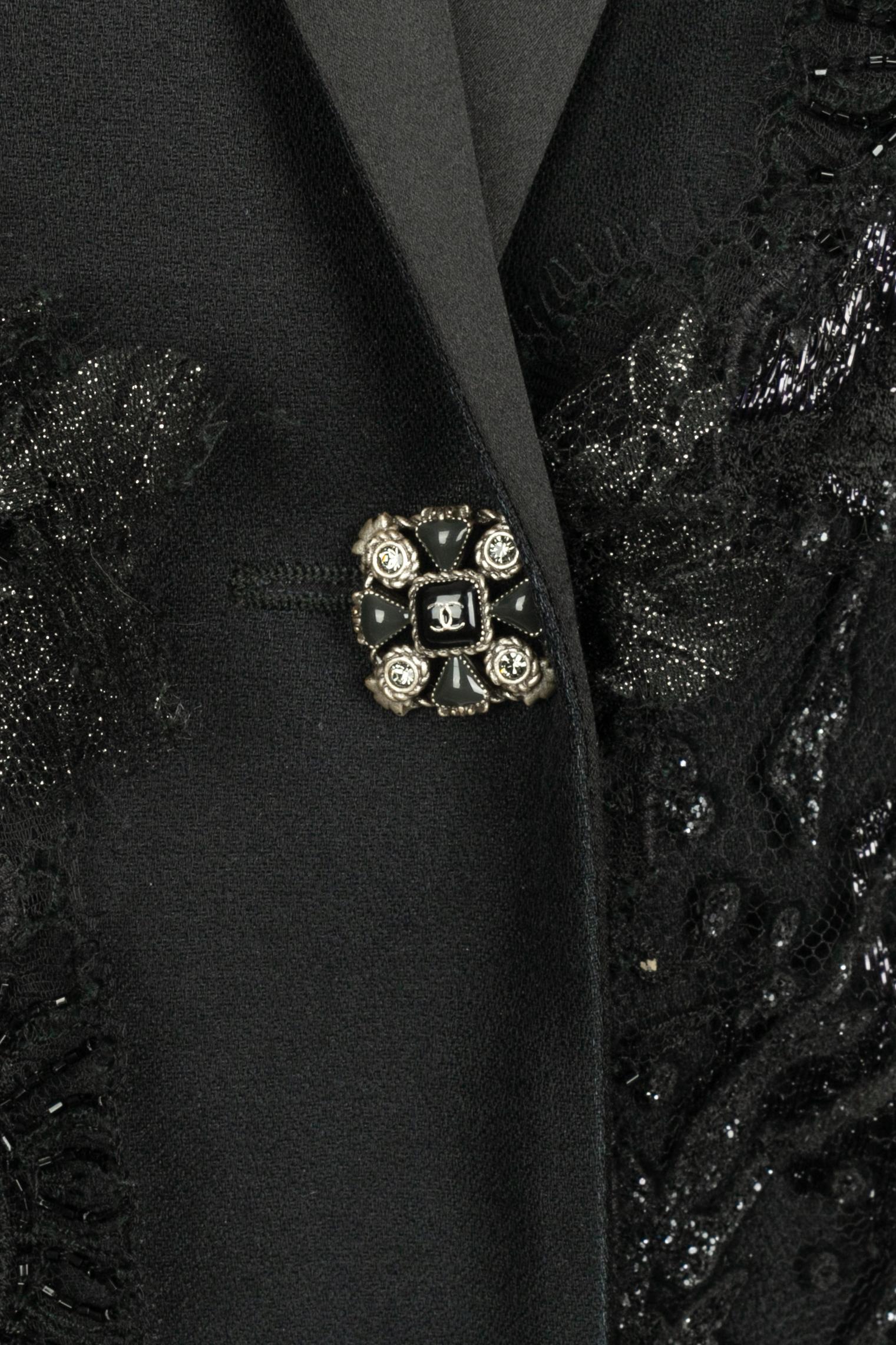 Chaqueta Chanel invierno 2011 Negro en venta