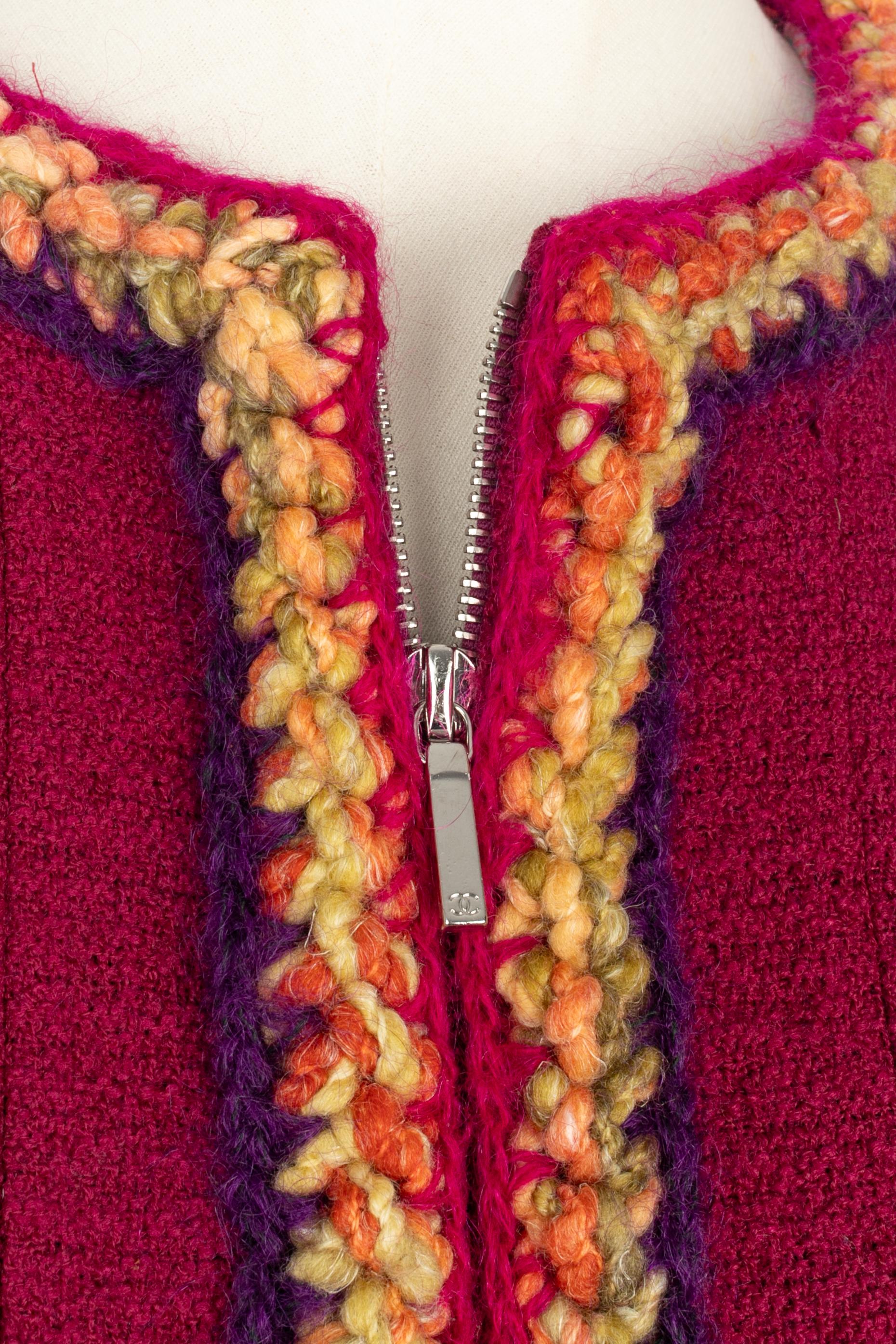 Chaqueta Chanel invierno 2014 Rojo en venta